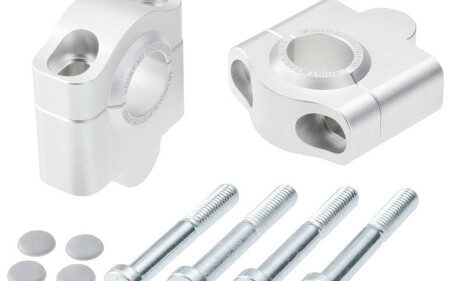 Paire rehausseurs de guidon 30mm pour guidon 22mm