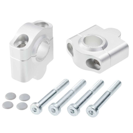 Paire rehausseurs de guidon 30mm pour guidon 22mm