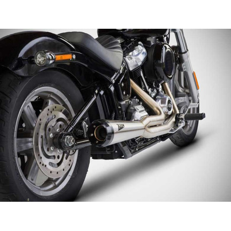 PARE CHALEUR INOX HARLEY DAVIDSON SOFTAIL M8/BREAKOUT/FATBOY M8