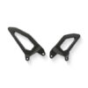 PARE TALONS COMMANDES RECULEES CNC RACING DUCATI PANIGALE V4 CARBONE MAT