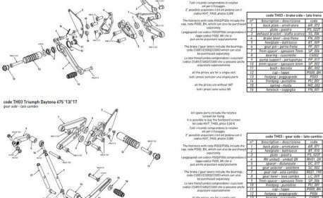 PATTE D ECHAPPEMENT BONAMICI RACING