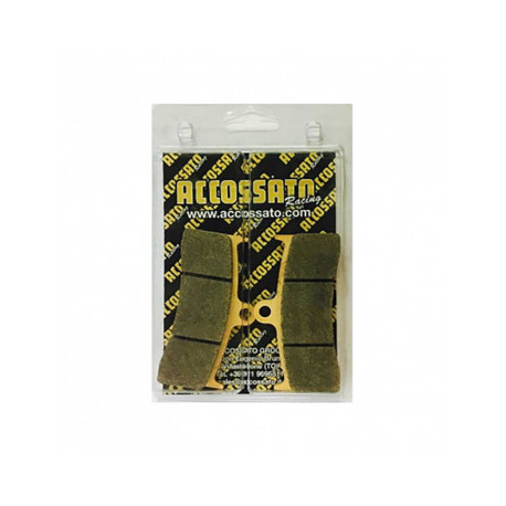 Plaquette De Frein avant (ou arrière suivant modèle) Accossato AGPA130 (dimensio