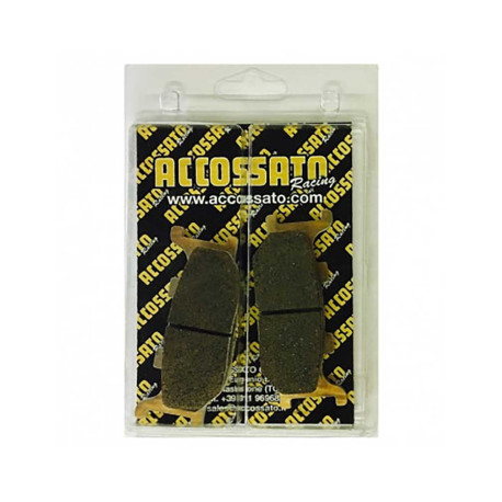 Plaquette De Frein avant (ou arrière suivant modèle) Accossato AGPA22 (dimension