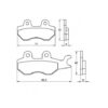 Plaquette De Frein avant (ou arrière suivant modèle) Accossato AGPA23 (dimension