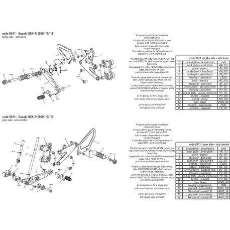 PLATINE INTERMEDIAIRE DROITE BONAMICI