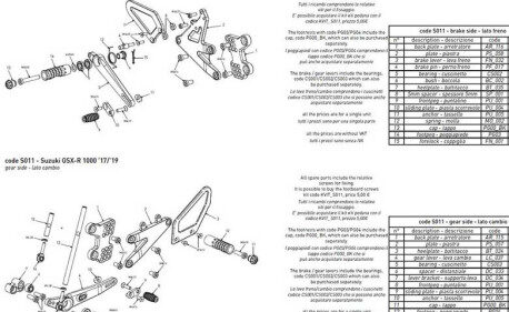 PLATINE INTERMEDIAIRE GAUCHE BONAMICI