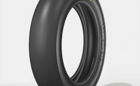 Pneumatique radial 100/90R12 soft slick