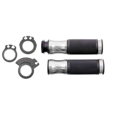 Poignées racing Accossato en aluminium CNC