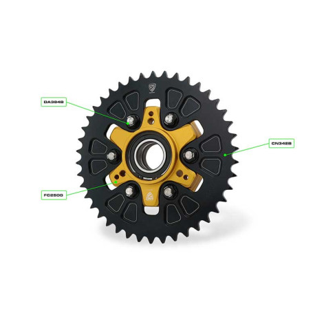 PORTE COURONNE CNC RACING DUCATI