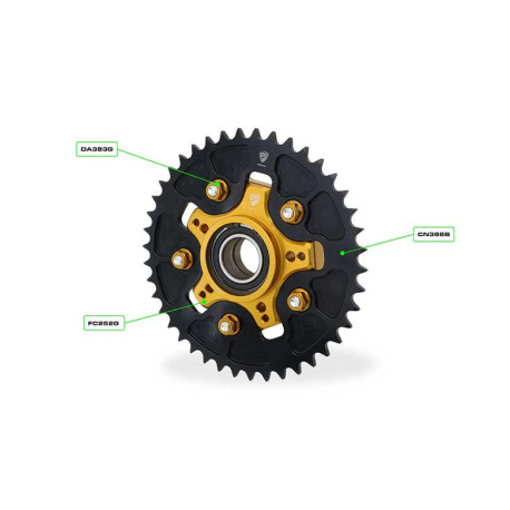 PORTE COURONNE CNC RACING DUCATI