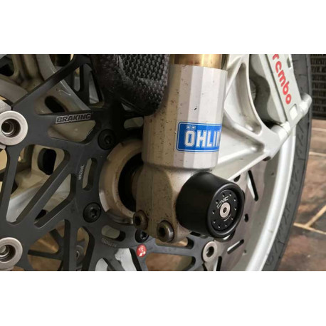 PROTECTION AXE DE ROUE AVANT CNC RACING DUCATI