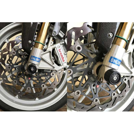 PROTECTION AXE DE ROUE AVANT CNC RACING DUCATI