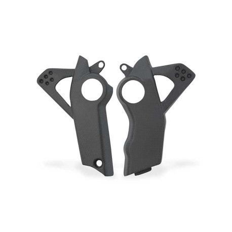 PROTECTION DE CADRE INFERIEUR CARBONE MAT CNC RACING Ducati DesertX