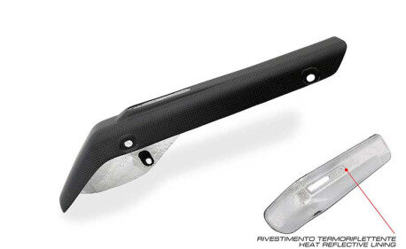 PROTECTION ECHAPPEMENT AKRAPOVIC CARBONE MULTISTRADA V4