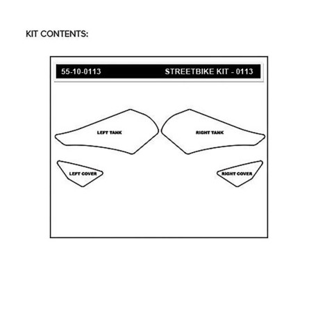 Grips De Reservoir Stompgrip Bmw R 1250 Rs