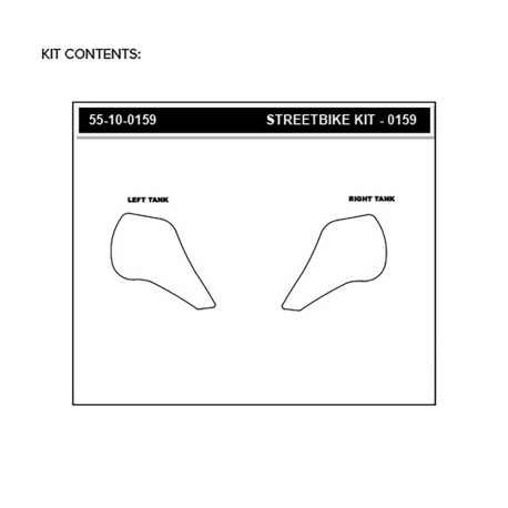 Grips De Reservoir Stompgrip Honda Africa Twin Crf 1100