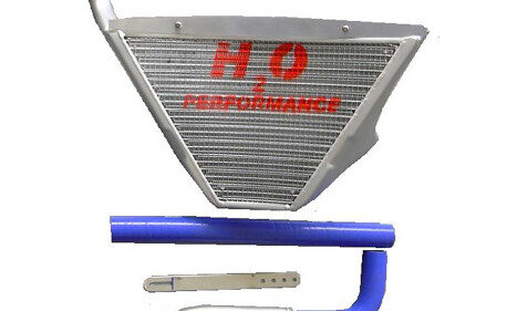 Radiateur d'eau additionnel incurvé + Kit YZF R1 09 à 14