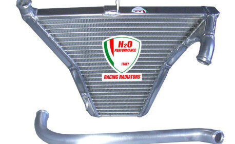 Radiateur d'eau additionnel + kit (Akrapovic Exhaust) YZF R6 03 à 05