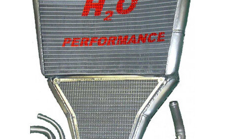 Radiateur d'eau majoré + Kit (Akrapovic Exhaust) YZF R6 03 à 05