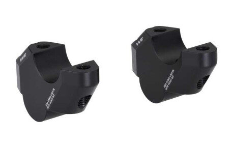 RÉHAUSSEUR DE GUIDON 30 MM AVEC DÉPORT 17 MM