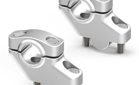 RÉHAUSSEUR DE GUIDON 30 MM AVEC DÉPORT 21 MM ENTRETOISE 3M