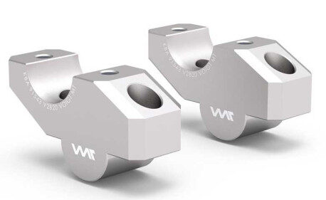 REHAUSSEUR GUIDON 28 MM AVEC DÉPORT 20 MM