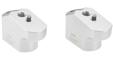 REHAUSSEURS DE GUIDON 30 MM DÉPORT 25 MM SANS ADAPTATEUR DE DURITE DE FREIN