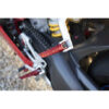 Repose-pieds pilote commandes origines Ducati LIGHT
