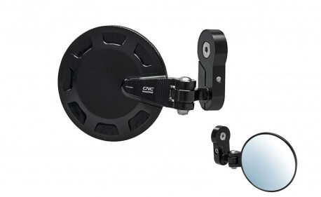 RETROVISEUR GAUCHE EMBOUT DE GUIDON CNC RACING ROCKET