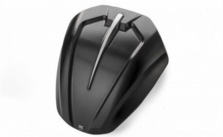 SAUT DE VENT ALUMINIUM NOIR ET ALU CNC RACING DUCATI X DIAVEL