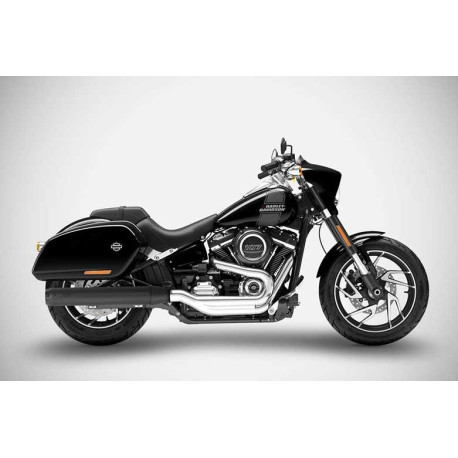 SILENCIEUX INOX ZARD 2 EN 1 HARLEY-DAVIDSON SPORT GLIDE