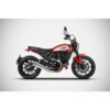 SILENCIEUX INOX ZARD DUCATI SCRAMBLER 800