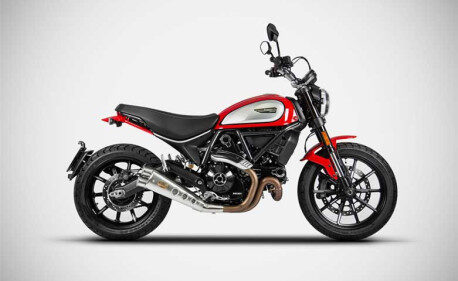 SILENCIEUX INOX ZARD DUCATI SCRAMBLER 800