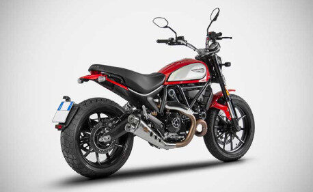 SILENCIEUX INOX ZARD DUCATI SCRAMBLER 800
