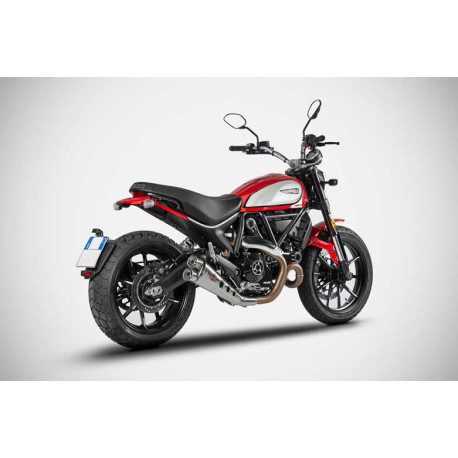 SILENCIEUX INOX ZARD DUCATI SCRAMBLER 800