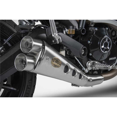 SILENCIEUX INOX ZARD DUCATI SCRAMBLER 800