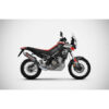 SILENCIEUX INOX ZARD HOMOLOGUE E5 APRILIA TUAREG 660