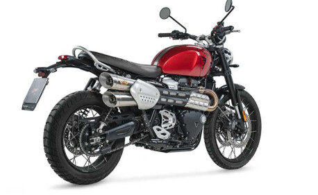 SILENCIEUX INOX ZARD TRIUMPH SCRAMBLER 1200