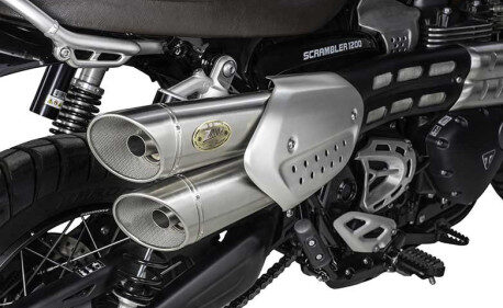 SILENCIEUX INOX ZARD TRIUMPH SCRAMBLER 1200