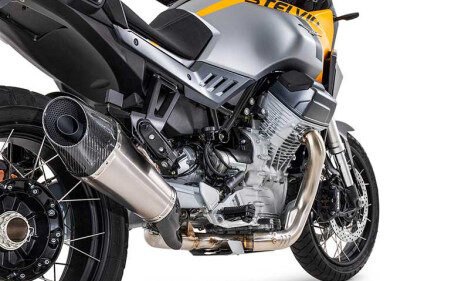 SILENCIEUX ZARD INOX MOTO GUZZI STELVIO