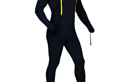 SOUS COMBINAISON SKEED JUNIOR AIR II NOIR/JAUNE FLUO