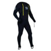 SOUS COMBINAISON SKEED JUNIOR AIR II NOIR/JAUNE FLUO