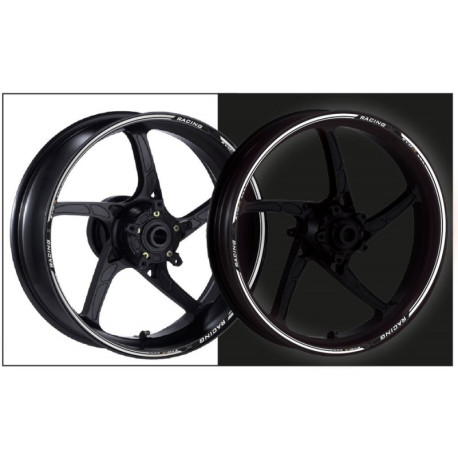 Stickers de jantes rétro-réfléchissants 17 pouces