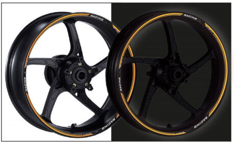 Stickers de jantes rétro-réfléchissants 17 pouces