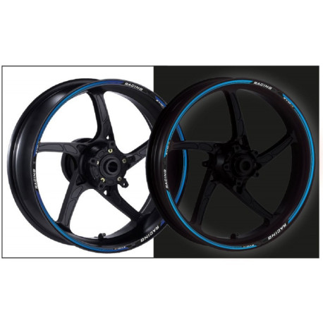 Stickers de jantes rétro-réfléchissants 17 pouces