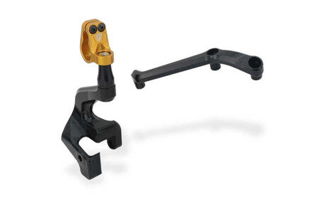 SUPPORT AMORTISSEUR DE DIRECTION PONTET CNC RACING RM251 DUCATI