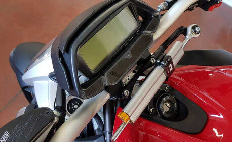 Support amortisseur direction MV AGUSTA BRUTALE 800 MY2016 - pour riser CNC Raci