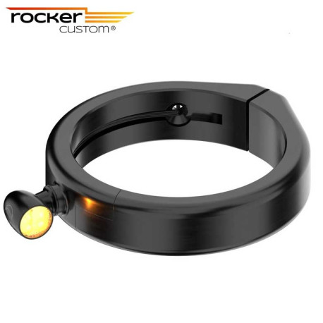 SUPPORT DE CLIGNOTANT DESIGN DE 49MM SUR LES TUBES DE FOURCHE CLIGNOTANT ATTO