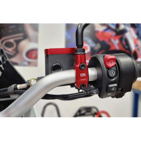 Support de rétroviseur maitre cylindre Brembo filletage gauche M10