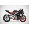 SUPPORT DE SILENCIEUX LIGNE ZARD MONOPOSTO APRILIA RS660/TUONO RS660